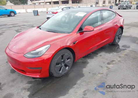 2023 Tesla Model 3 Rear-Wheel Drive из США, поврежденный, VIN 5YJ3E1EA9PF609802